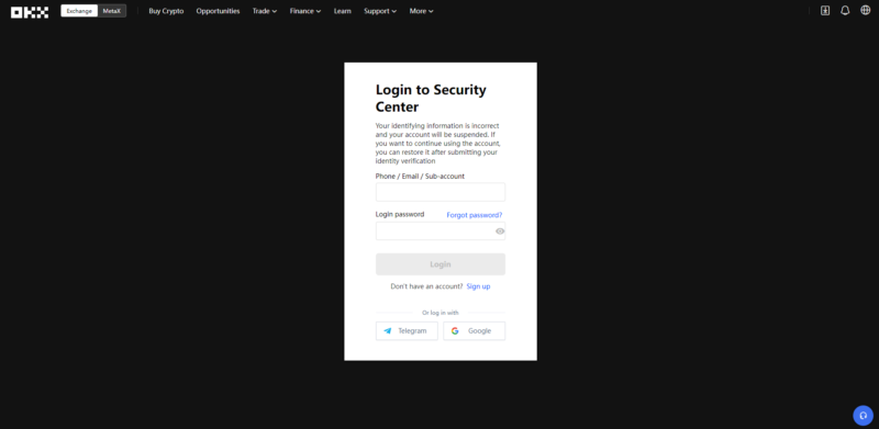 仿欧意盗号源码/okx交易所登录盗号/后台控制短信同步-优码网