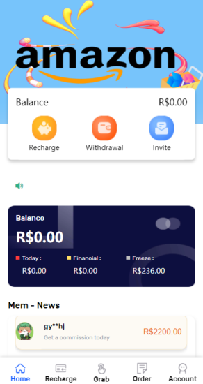 新版UI多语言亚马逊抢单刷单系统/订单自动匹配系统-优码网